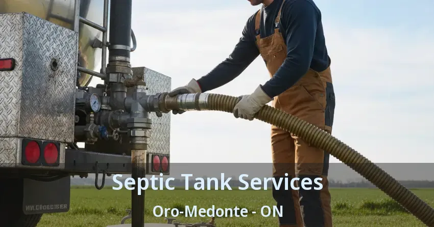 Septic Tank Services Oro-Medonte - ON