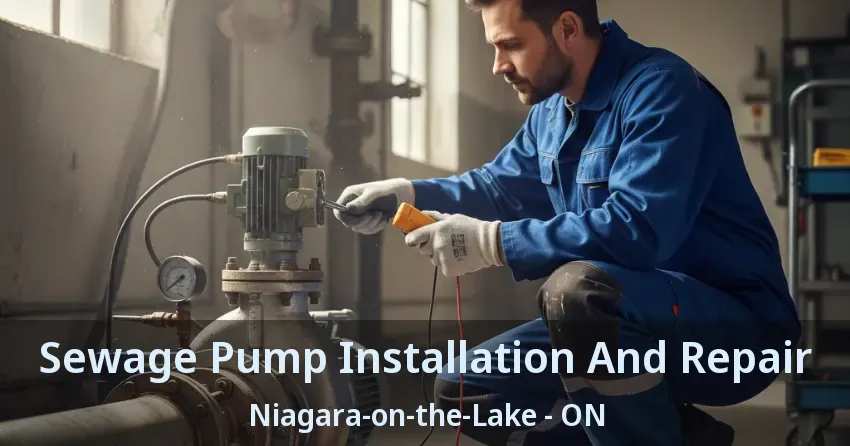 Sewage Pump Installation And Repair Niagara-on-the-Lake - ON