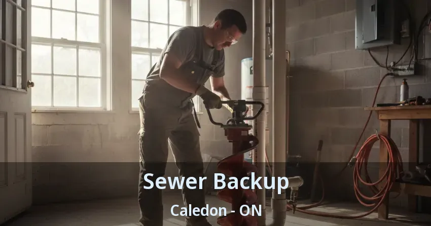Sewer Backup Caledon - ON