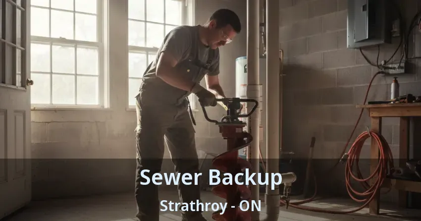Sewer Backup Strathroy - ON
