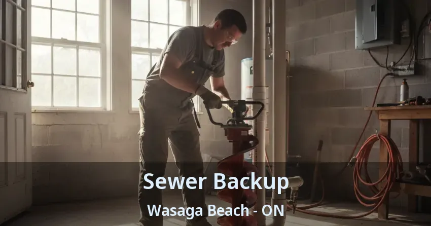 Sewer Backup Wasaga Beach - ON