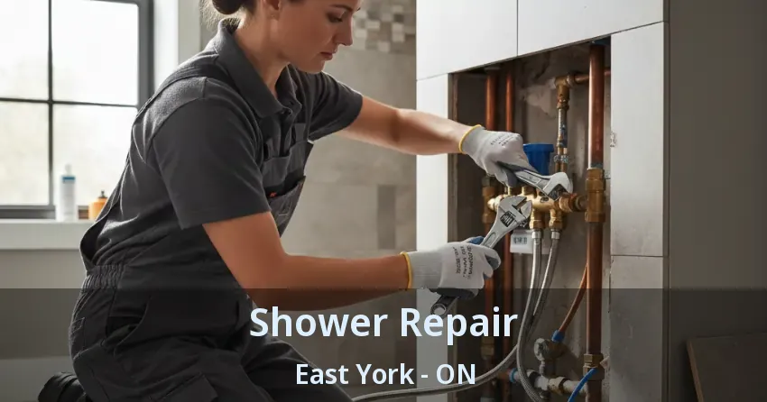 Shower Repair East York - ON