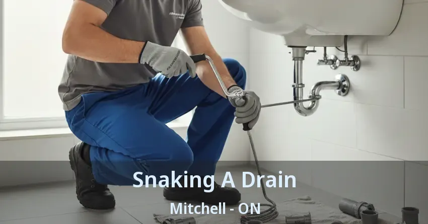 Snaking A Drain Mitchell - ON