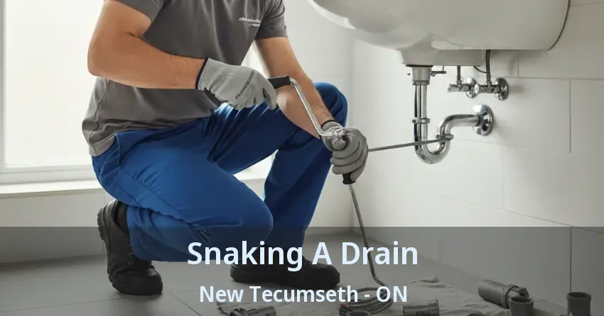 Snaking A Drain New Tecumseth - ON