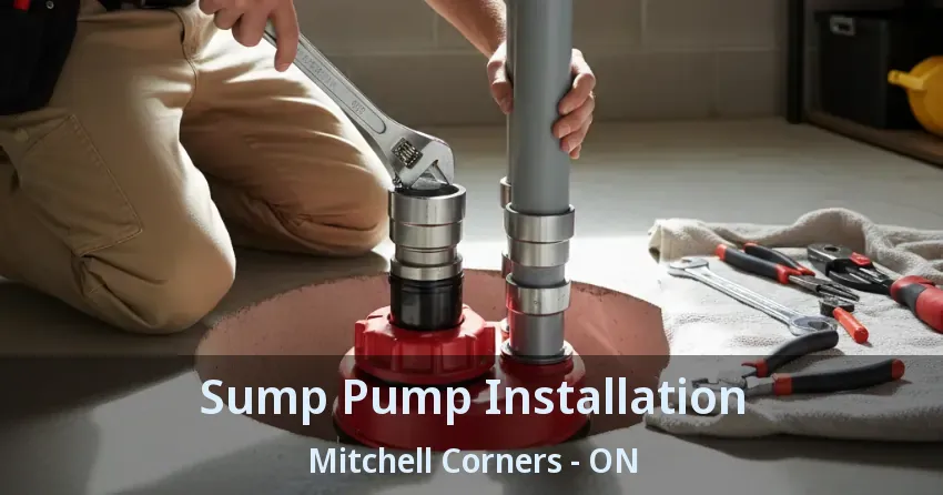 Sump Pump Installation Mitchell Corners - ON