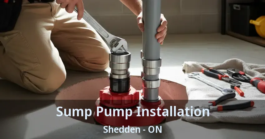Sump Pump Installation Shedden - ON