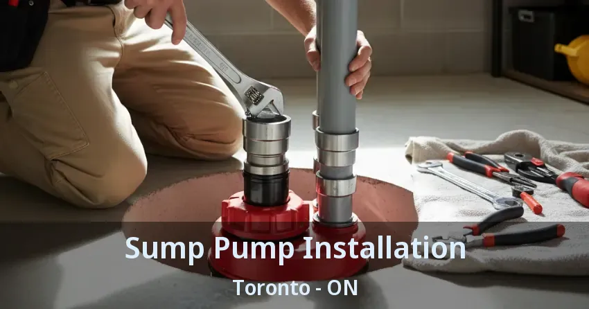 Sump Pump Installation Toronto - ON