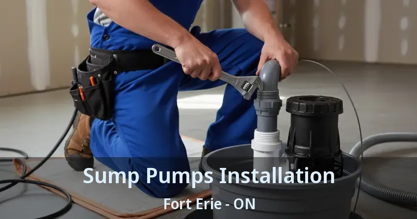 Sump Pumps Installation Fort Erie - ON