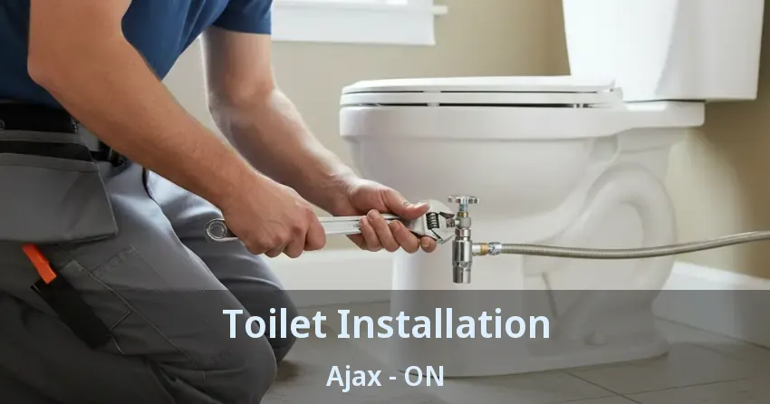 Toilet Installation Ajax - ON