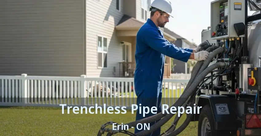 Trenchless Pipe Repair Erin - ON