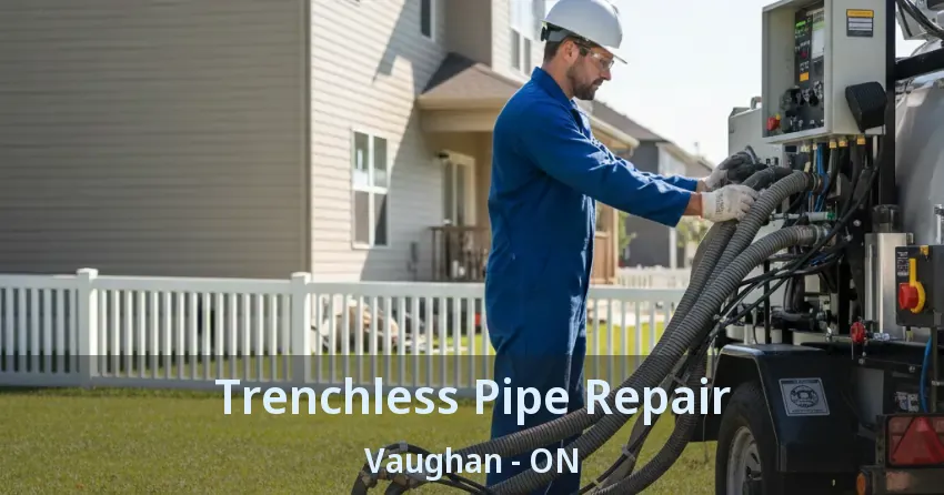 Trenchless Pipe Repair Vaughan - ON