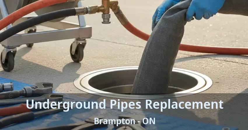 Underground Pipes Replacement Brampton - ON
