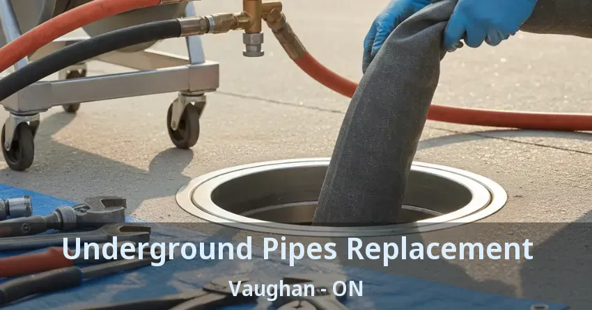 Underground Pipes Replacement Vaughan - ON