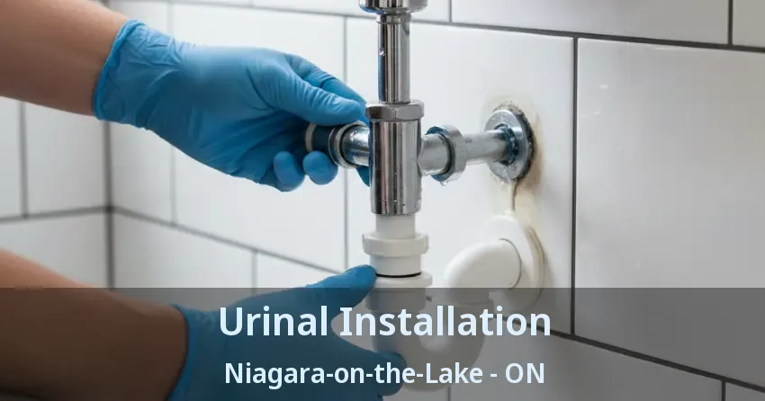 Urinal Installation Niagara-on-the-Lake - ON