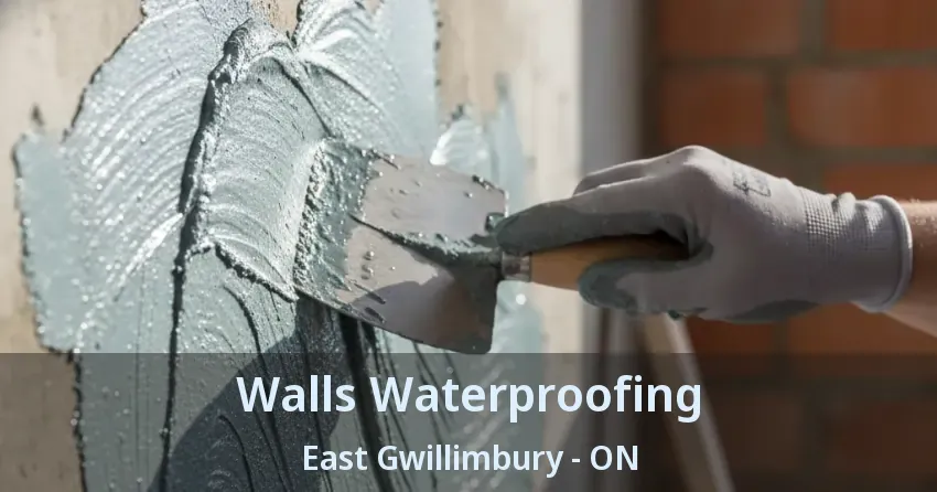 Walls Waterproofing East Gwillimbury - ON