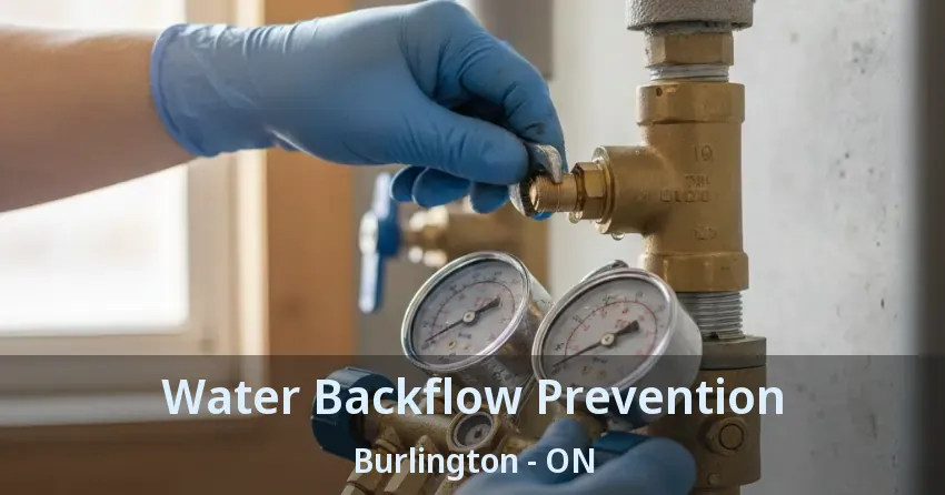 Water Backflow Prevention Burlington - ON