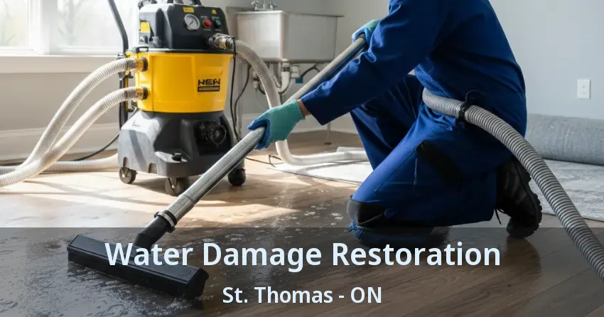 Water Damage Restoration St. Thomas - ON