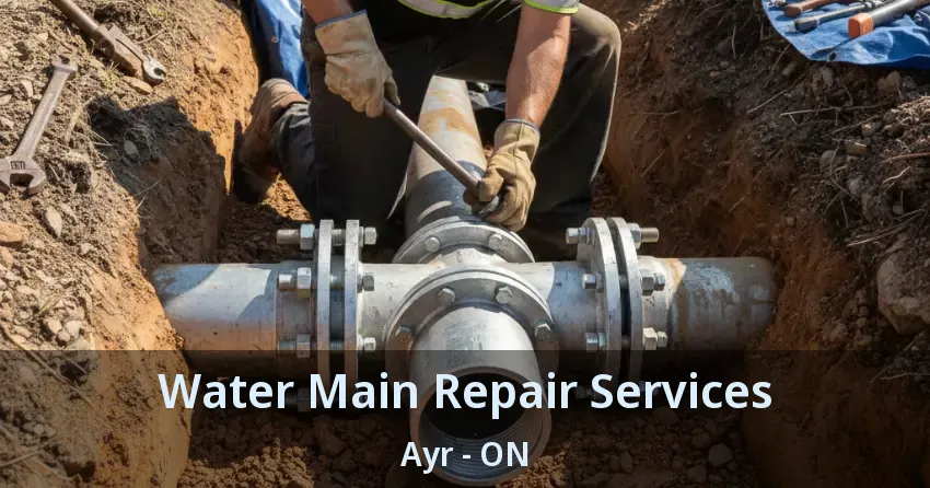 Water Main Repair Services Ayr - ON