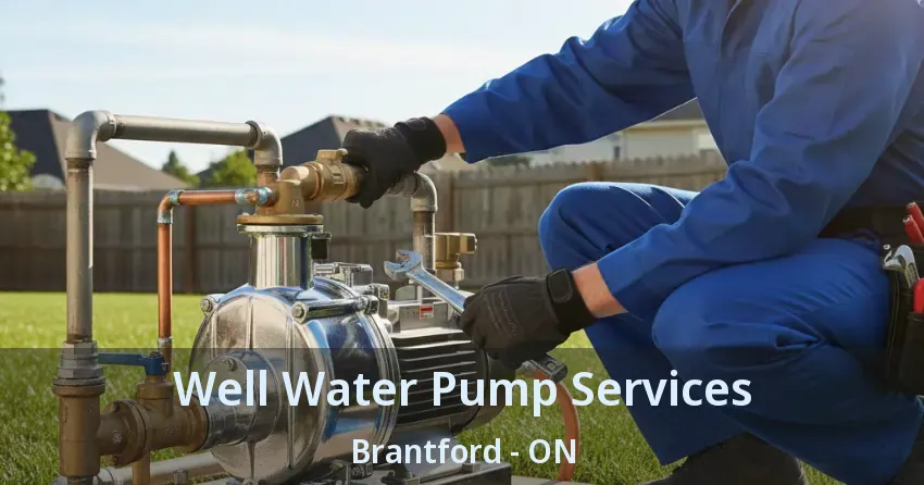 Well Water Pump Services Brantford - ON