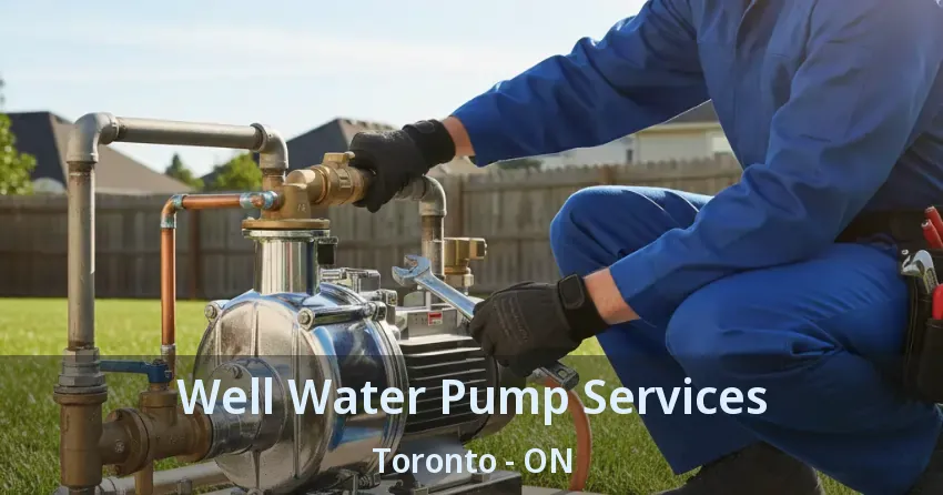 Well Water Pump Services Toronto - ON